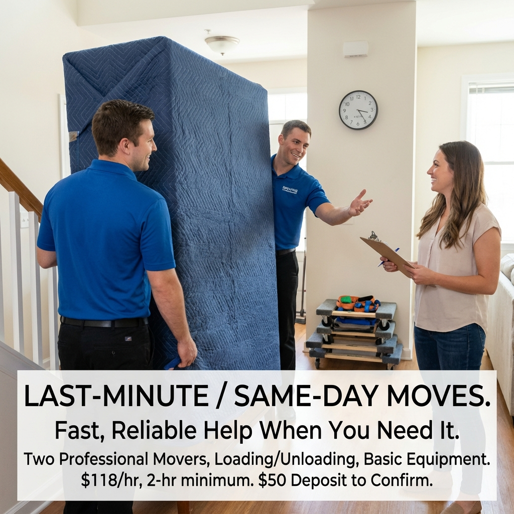 Last-Minute / Same-Day Moves