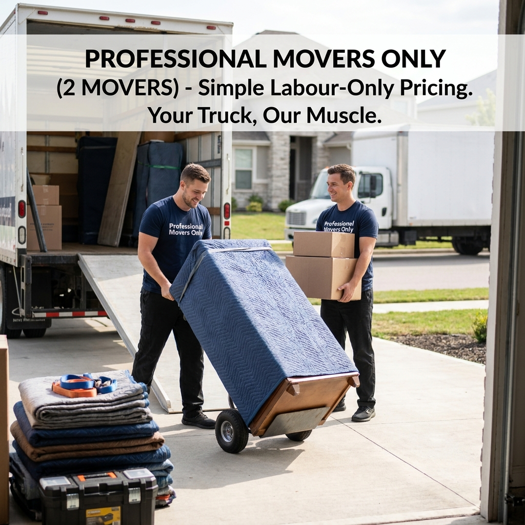 2 Professional Movers Only (No Truck)